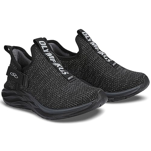 Tênis Olympikus Maneiro Kids Preto e Chumbo Infantil - Masculino