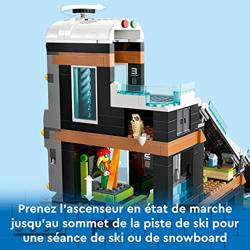 LEGO City Le complexe de ski et d'escalade - vue 8