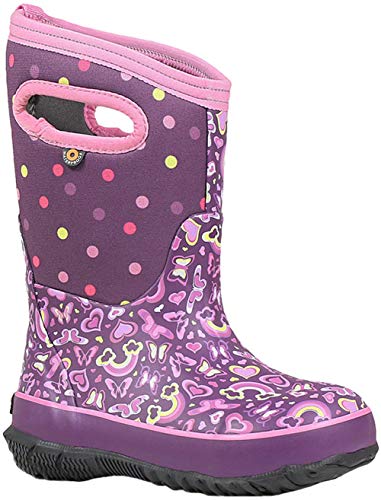 Image of BOGS unisex-child Classic High Waterproof Insulated Rubber Neoprene Rain BootSnow Boot