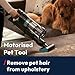 Hoover HF1 Plus Pet Cordless Stick Vacuum Cleaner with Anti Hair Wrap, Turbo Suction Mode, Up to 45min Runtime, with Motorised Pet Tool, Multi-Floor Nozzle and Crevice Tool [HF1P10P]