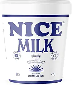 NICE Milk Castanha de Caju - Leite Vegetal Concentrado 450g