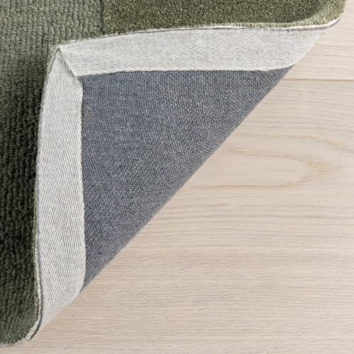 Tapete Rugs USA Elliot Olive 4' x 6' de Lana miniatura 3