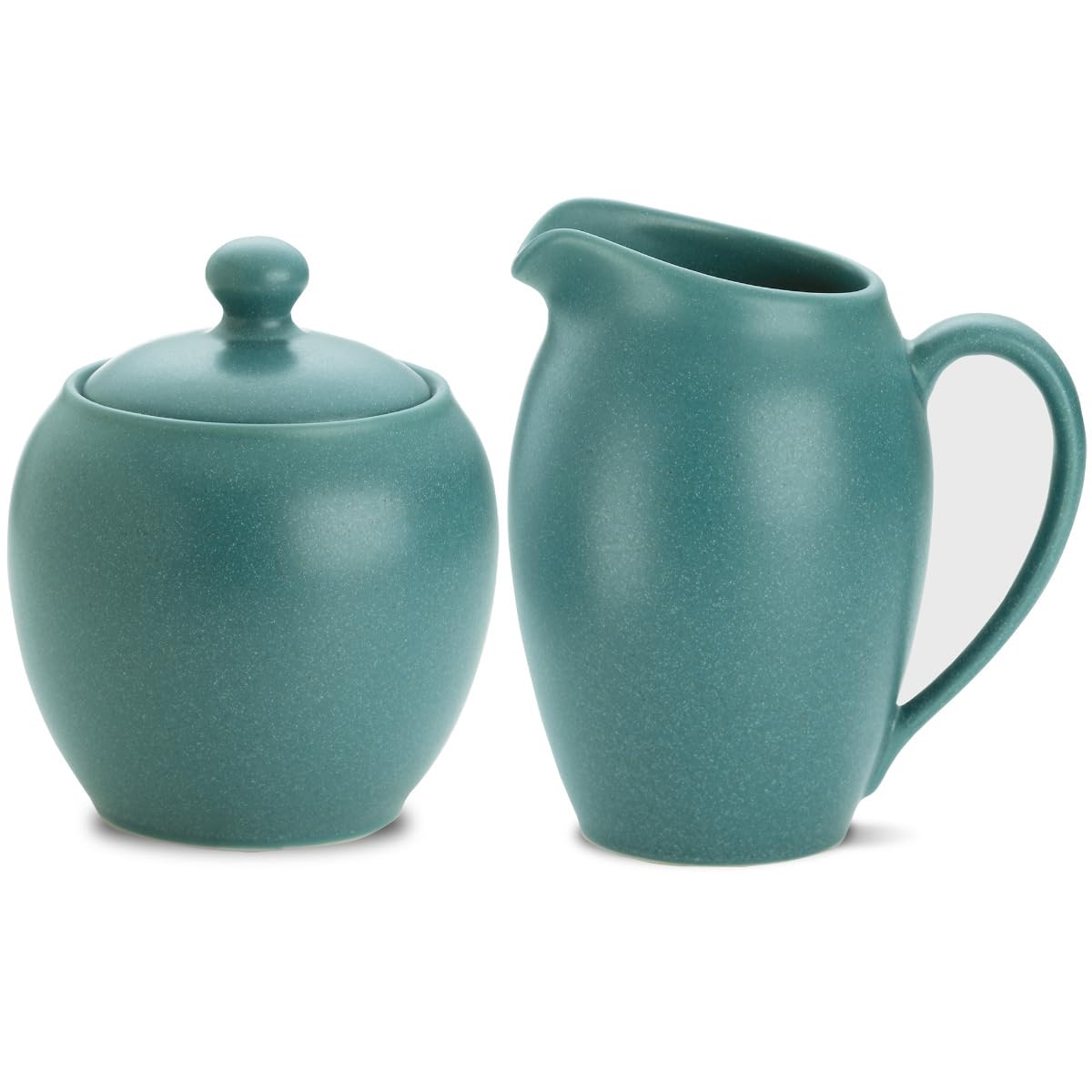 Noritake Colorwave Sugar and Creamer Set in Turquoise.,