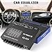 Suacopzar EQ-819 Car Audio Equalizer, Car Equalizer Car Audio Car EQ with Karaoke Funtion Mic Input, acualizador Digital Equalizer car Audio car Amplifier equalizers with Aux Input/EQ Tuning/Echo