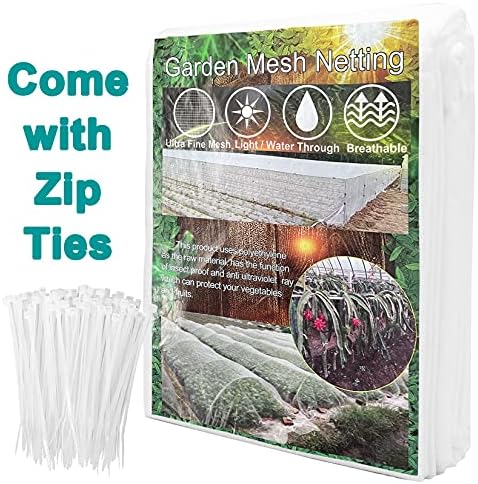 Garden Netting 2.5m x 7.5m Garden Vegetable Plant Protect Mesh Netting Grow Tunnel Fine Mesh