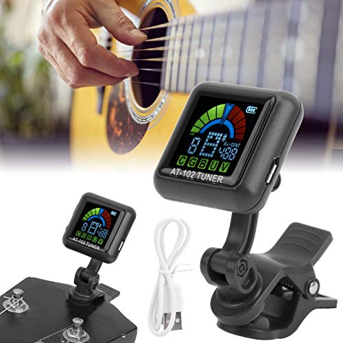 Accordeur de guitare à pince, accordeur de guitare portable Mini Clip Rechargeable USB sur accordeur pour guitare… - Les Beatles, Paul McCartney, John Lennon, RIngo Starr, George Harrison Accordeur de guitare à pince, accordeur de guitare portable Mini Clip Rechargeable USB sur accordeur pour guitare… – Image 7