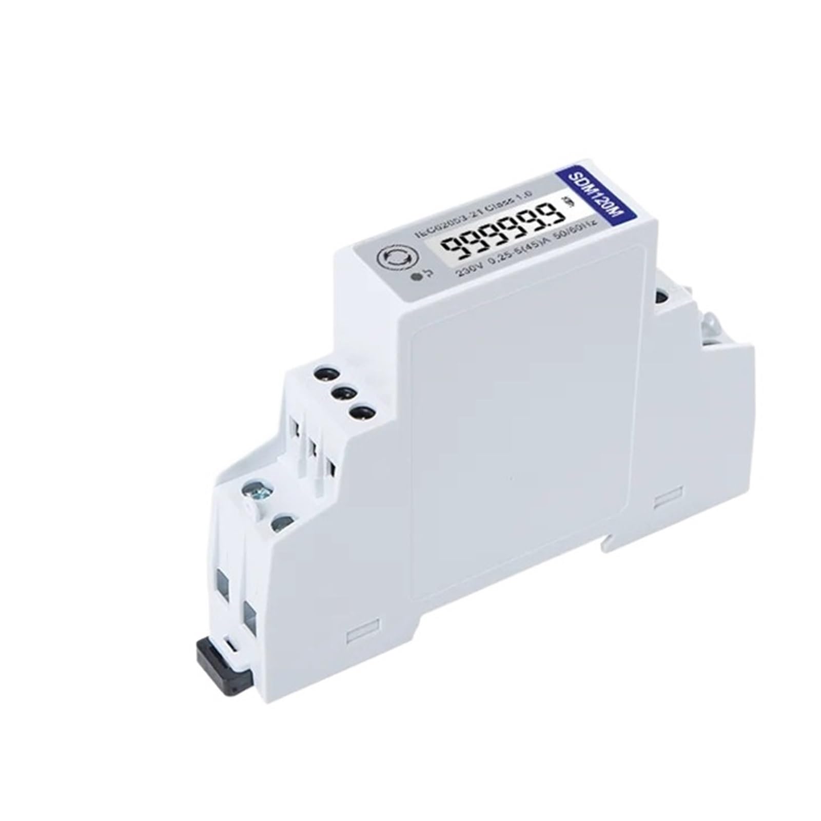 SDM120M Contatore di energia su Guida DIN monofase 2 Fili 0,25~5 A 230 V RS485