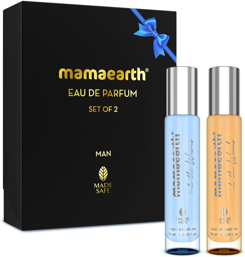 Perfume Gift Set for Men | Made Safe Approved | Travel-Friendly Pack | Premium & Long-Lasting Fragrances | Blend of Exotic Ingredients | Gifting For Valentine's Day, Birthday, Anniversary & Special Occasions | Rakhi Gift for Brother | Premium Gift Pack | 15 ml x 2