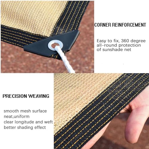 Solution d'ombrage d'extérieur beige anti-chaleur pour pergola et terrasse - 5
