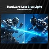 KTC Gaming Monitor 27 Inch | 2K@200Hz (OC 210Hz) | Built-in Speakers | Fast IPS Panel | 1ms Response Time (MPRT) | 450 cd/㎡ Brightness, HDR400 | Adaptive Sync | 131% sRGB, 97% DCI-P3, ΔE＜2 | White - Image 9