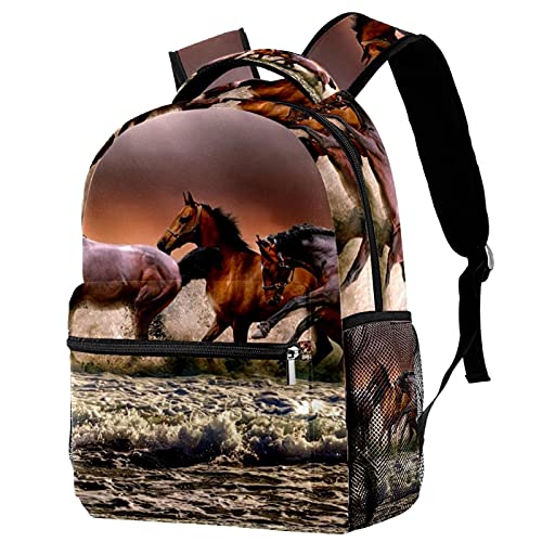 Sac à dos de voyage multicolore Golden Armadillo motif animaux pour homme et femme