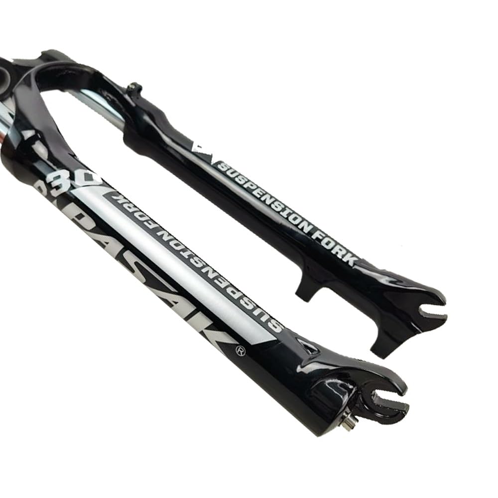Widelec amortyzowany MTB 29 cali, stop aluminium, do rowerów górskich, skok amortyzatora 110 mm, ręczny / Romete Lockout