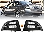 USR DEPO 3G TL Tail Lights - JDM Style Black Housing Rear Tail Lamps Cover (Left + Right) Compatible with 2004-2008 Acura TL All Models including Base and Type-S (Black Housing Smoke Lens)