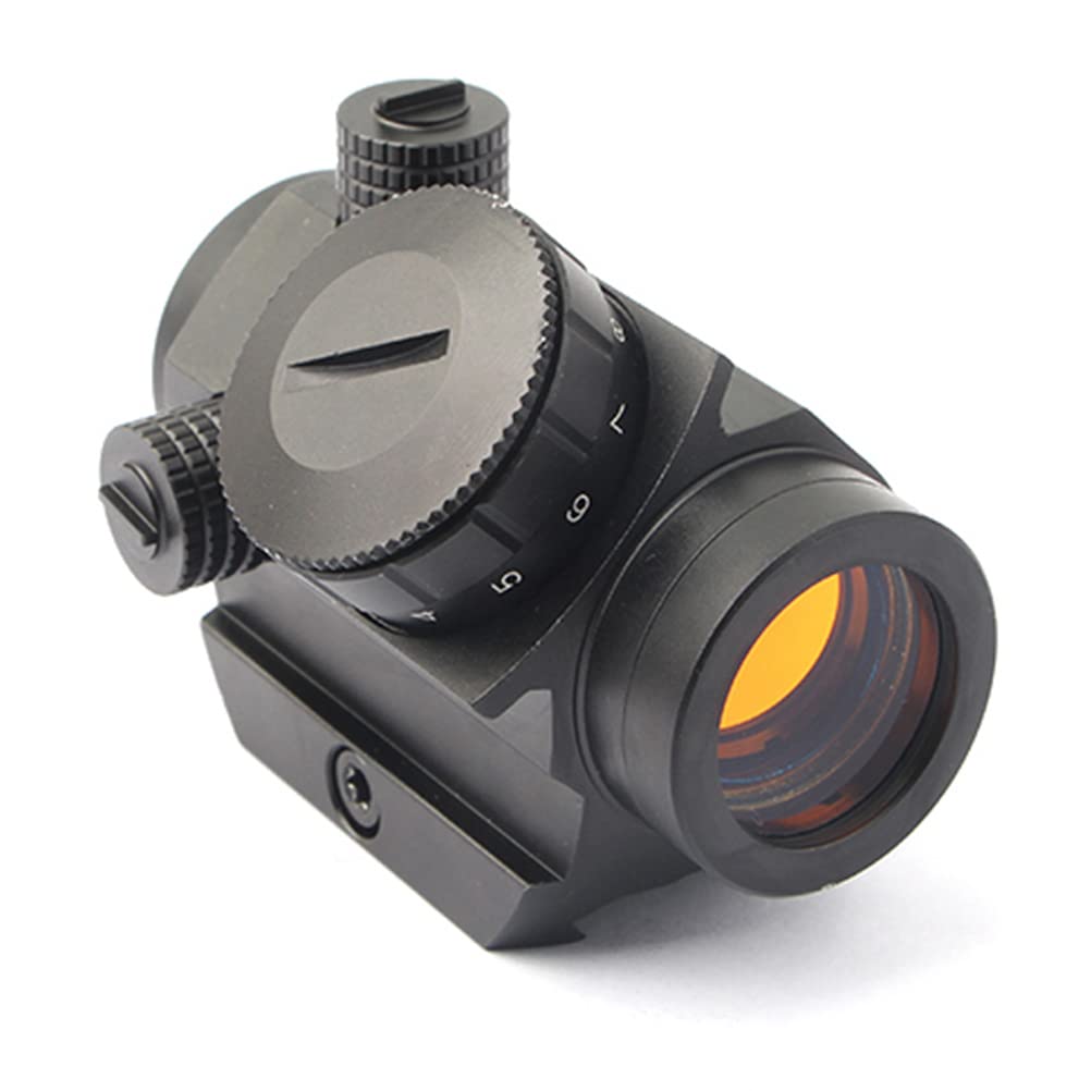 CeFurisyT1A 20mm Red Dot Sight, 4 MOA Micro Red Dot Sight Gun Sight Rifle Scope Fog-Proof Red Dot Scope