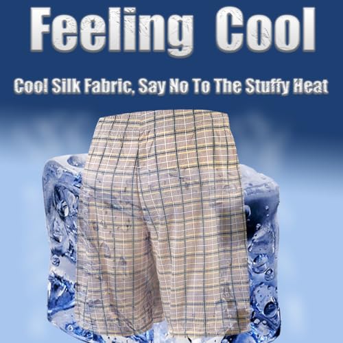 Toyoocl T-1124-CHECKERED Mens Basketball Athletic Checkered Plaid Shorts thumb #3