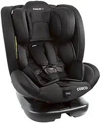 Cosco Kids, Cadeirinha Evolutty 360 X, 0 a 36kg, com Giro 360º e Isofix, Preto