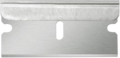 Miniatura 3 de American Line Cuchillas de afeitar de un solo filo, paquete de 100, acero de alto carbono de 0.012 pulgadas para mayor durabilidad y larga vida