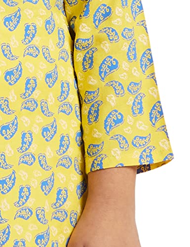 Image of Amazon Brand - Jam & Honey Girl's Cotton Regular Short Kurti