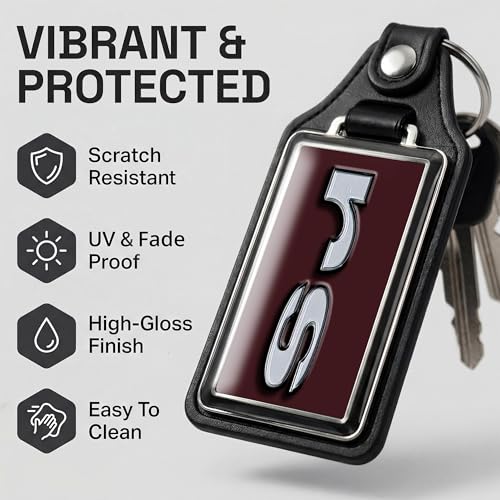 Image of Brotherhood Car Key Chain for Camaro - Classic Models Keychain for Men and Women Gift Key Ring - -