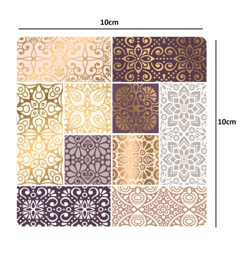 Image of Smartserve MDF Square Coasters Set, 10 * 10 cm, Set of 6