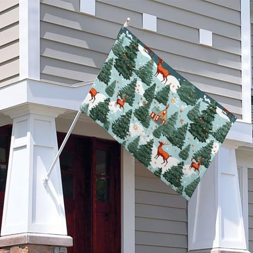 Décoration de maison de printemps avec drapeaux de jardin saisonniers - 4