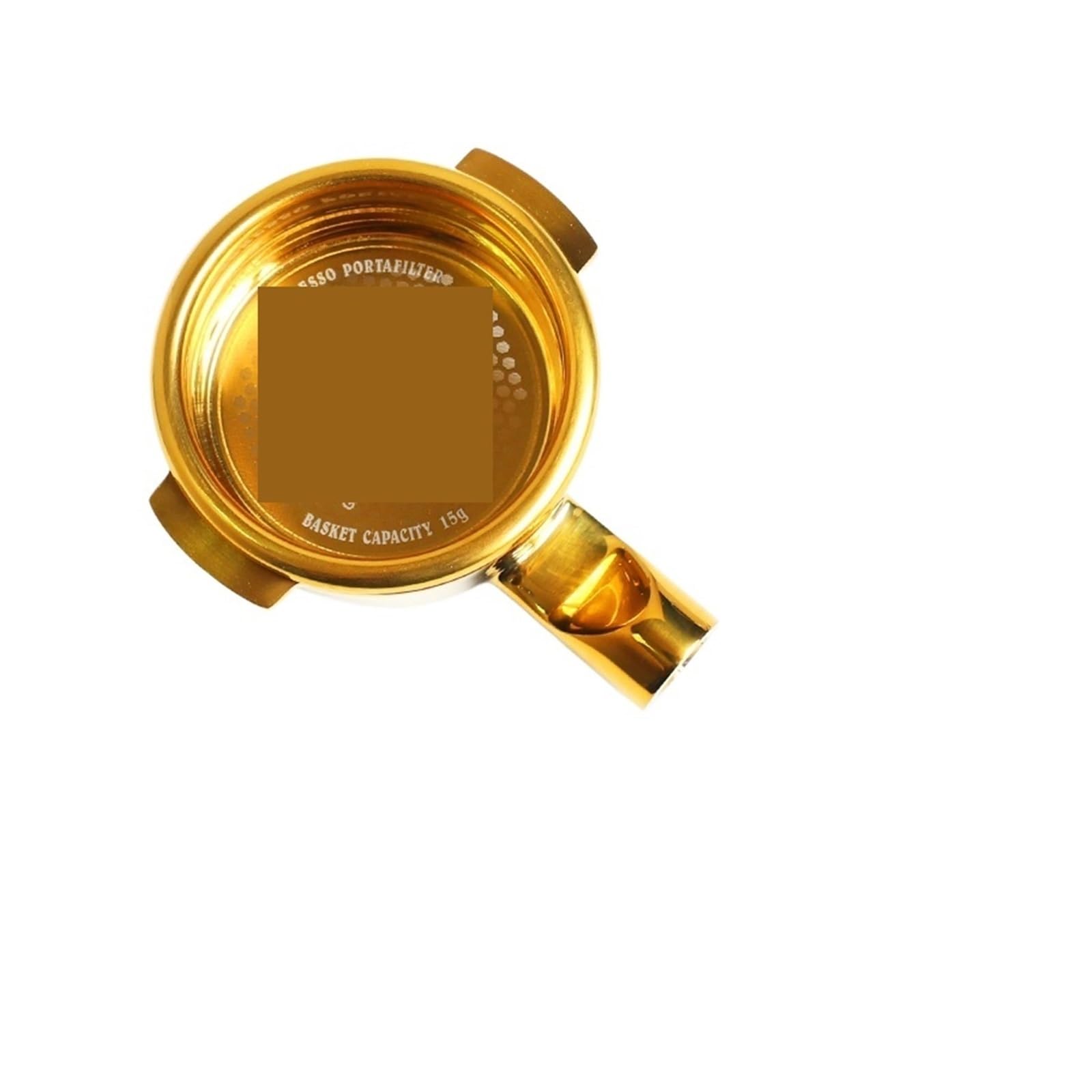 Portafiltro sin fondo for café, cesta de filtro precisa desnuda, compatible con Lelit Flair ECM, 58MM E61, accesorios for máquina de café expreso, herramienta Barista | 58mm GBX 15g GD