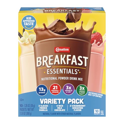 Nestle Carnation Breakfast Essentials Complete Nutritional Drink...