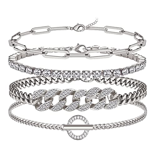 Image of yfstyle Butterfly Ankle Bracelet for Women Rhinestone Anklets Bulk Adjustable Layered Beach Ankle Bracelet Braided Chain Anklet Charm Ankle Bracelet Jewerly Gift