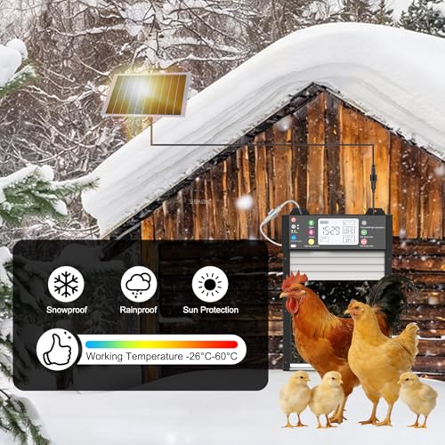 Automatic Chicken Coop Door Solar
