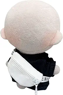 エタモ ぬい服 10cm バッグ ボディバッグ 12cm 11cm カバン ぬいぐるみ 小物 ちび 小さい 推し活グッズ (ホワイト(10cmボディバッグ))
