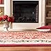 SAFAVIEH Lyndhurst Collection Area Rug - 10' x 14', Red & Black, Traditional Oriental Design, Non-Shedding & Easy Care, Ideal for High Traffic Areas in Living Room, Bedroom (LNH214A)