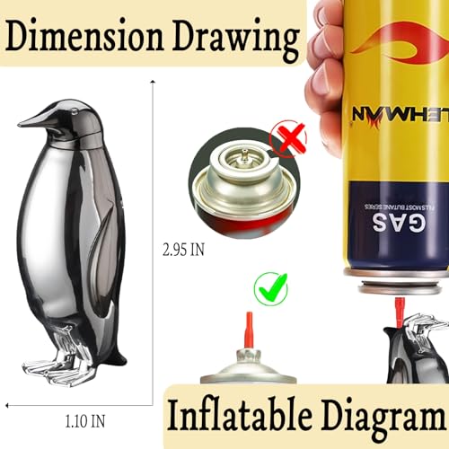Encendedor diseño animal pequeño portátil miniatura 4