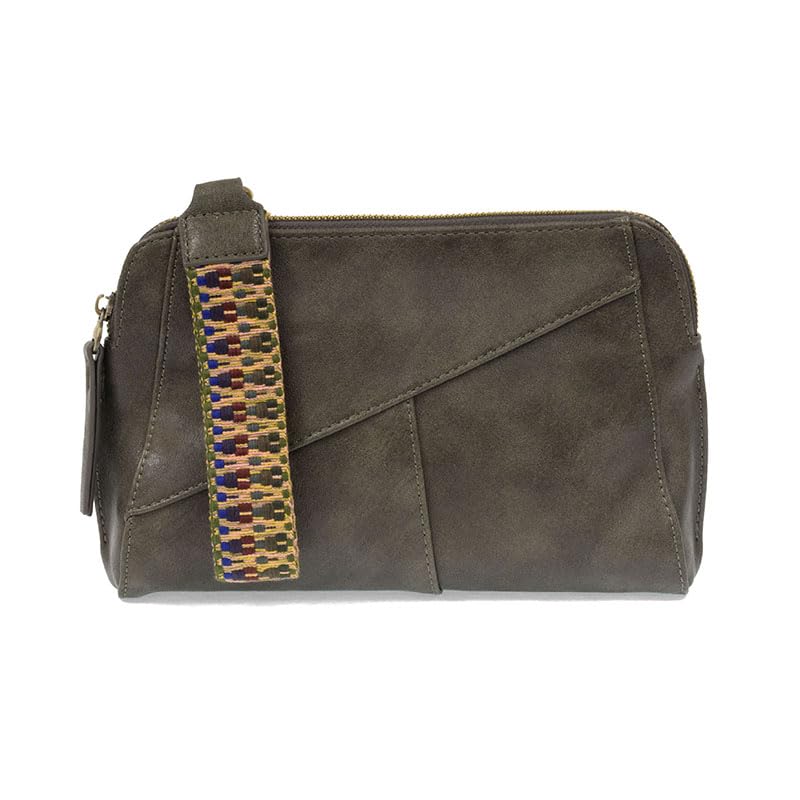Image of Joy Susan Woven Strap Crossbody: Gigi Wristlet