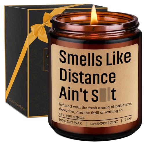 GSPY Scented Candle, Long Distance Relationship Gifts for Him, Her - Gifts for Long Distance...