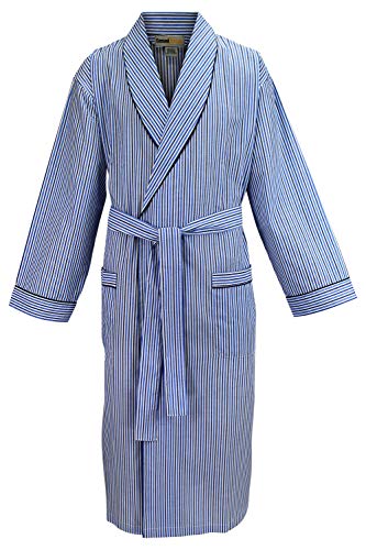 Casual Trends Men’s Woven Shawl Collar Robe2