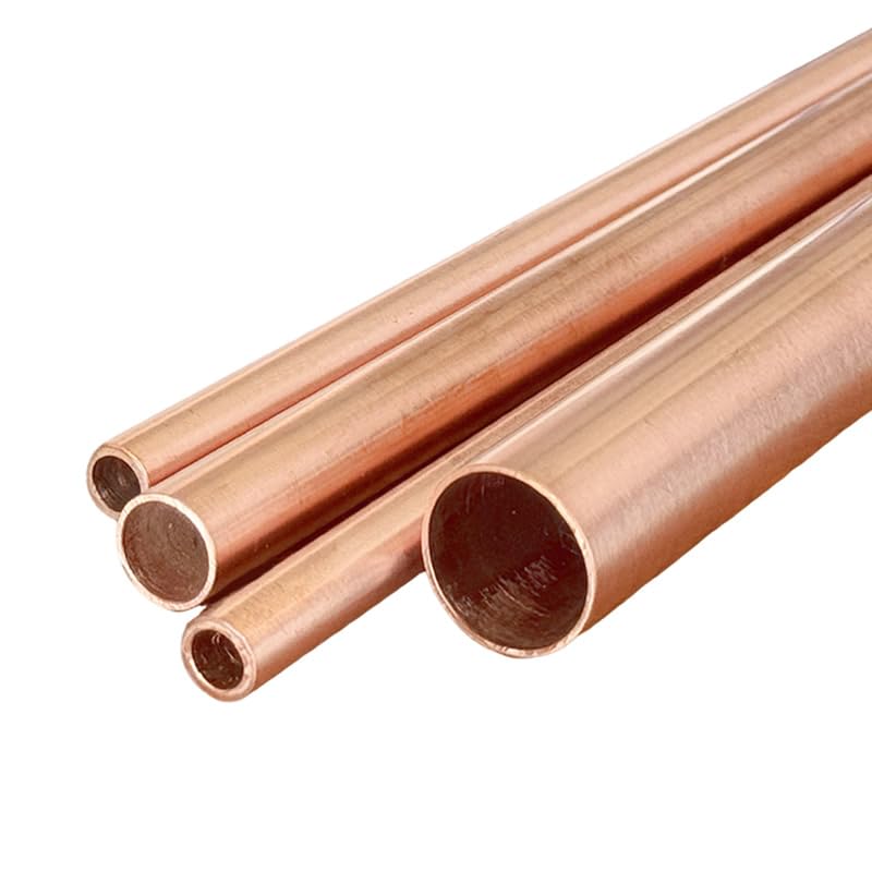 1pc Copper Tubing Hollow Round Pipe Straight Tube