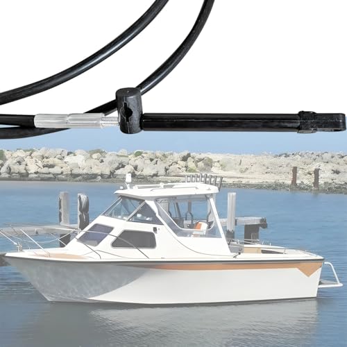 SDSXDYVME 2PCS 15FT GEN II Throttle Shift Remote Control Cable Compatible with Mariner/fit fit for Mercury/fit fit for MerCruiser, Boat Throttle Cable Replace CC18915 by SDSXDYVME - Used condition - Image 3