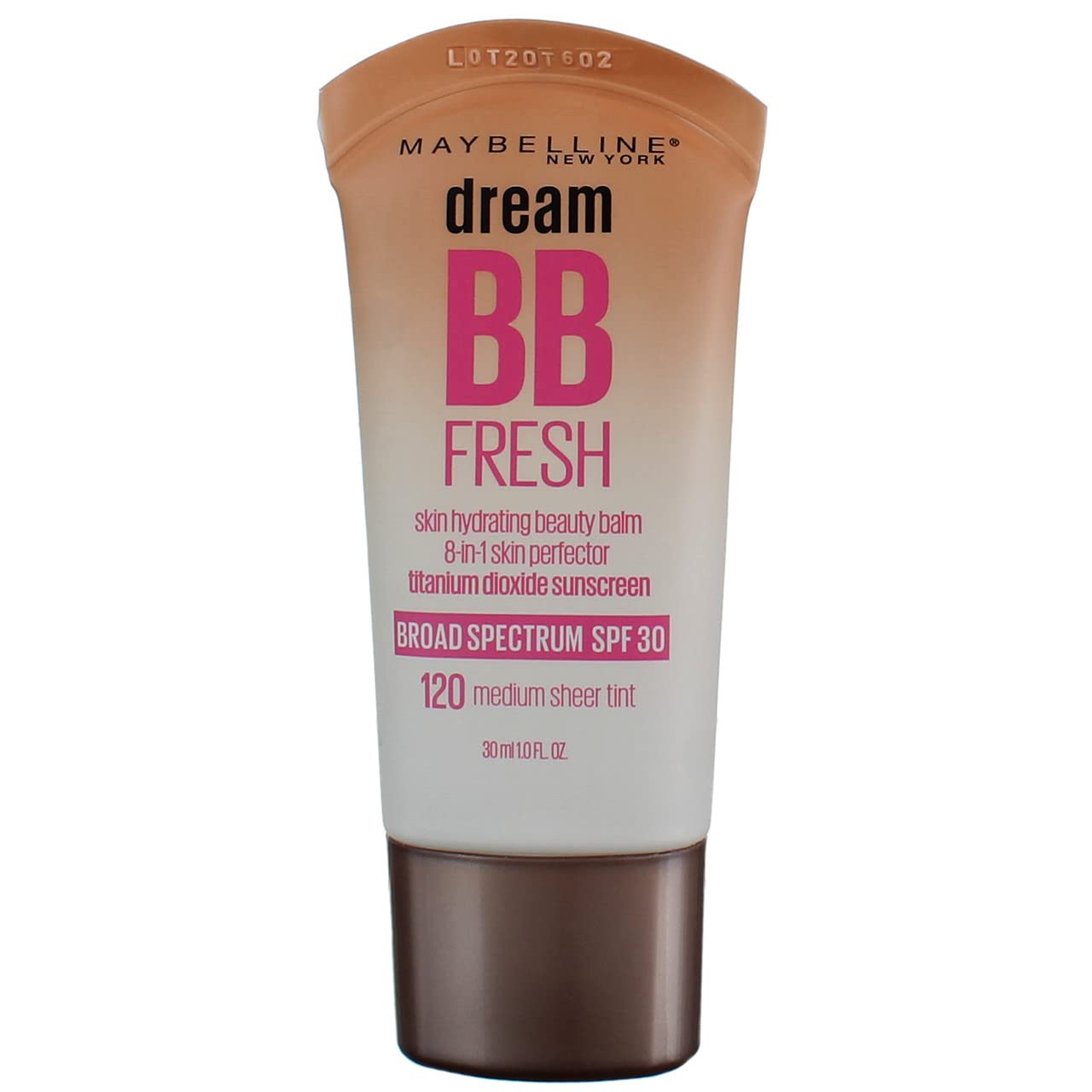 Maybelline Dream Fresh BB 8-in-1 Beauty Balm Skin Perfector SPF 30, Medium 1 oz (Pack of 3)