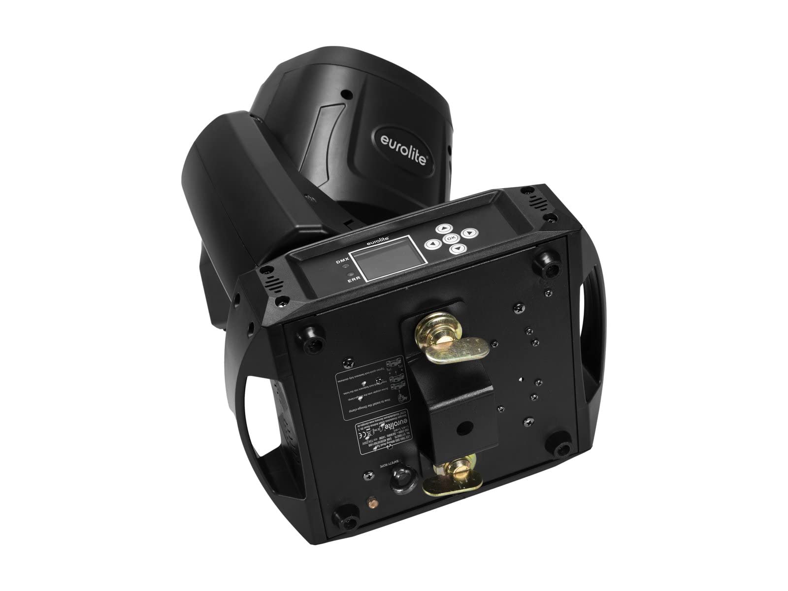 EUROLITE LED TMH-S90 Moving-Head Spot | LED-Moving-Head Spot mit Farbrad, statischem und rotierendem Goborad, Prisma und Fokus
