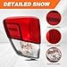 Aspaton Driver Side Tail Light Assembly Compatible with Forester 2019 2020 2021 Rear Brake Lamp Taillight 84912SJ070 SU2804111 (Left)