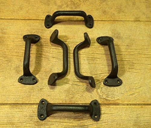 Rustic Cast Iron Gate Handle 5 1/2" Long (Set of 6) 0053