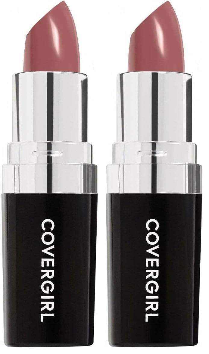 COVERGIRL Continuous Color Lipstick Rose Quartz 415, .13 oz (packaging may vary)