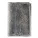 PEGAI Personalized Leather Passport Holder Cover Wallet Travel Essentials | 100% Soft Touch Rustic Travel Wallet Case, International Travel Must Haves | DeKalb (Rock Gray)