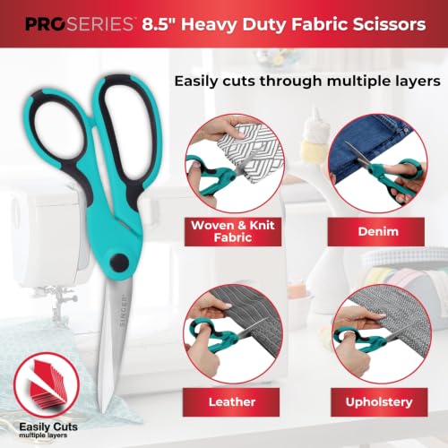 Image of SINGER ProSeries Sewing Scissors Bundle, Fabric, Detail & Snips, 3 Count