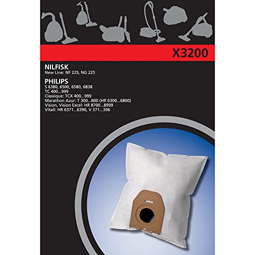 Electrolux, X3200, 4 Sacchetti per aspirapolvere