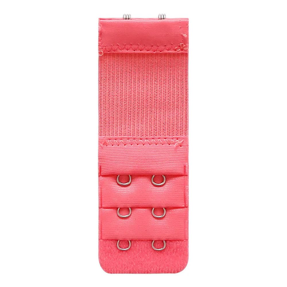 LIUXIN 1pc/5pcs Women Bra Extenders 3 Row 2 Hooks Elastic Strap Underwear Bra Extension