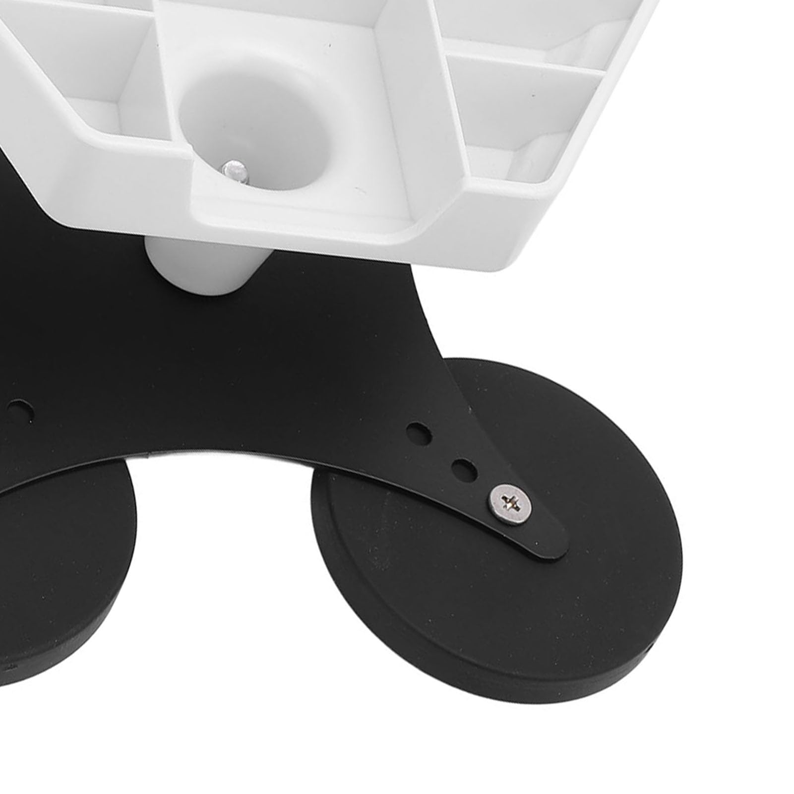 HUIOP Kit Staffa di Montaggio Tetto Dell'auto in Acciaio Inossidabile con Magneti+rivestimento in Gomma+per Mini Antenna Satellitare+supporto Stabile