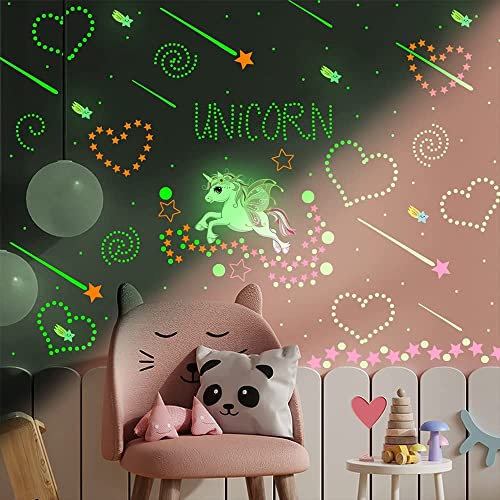 Yunkctuk Stella luminosa, autoadesiva, con