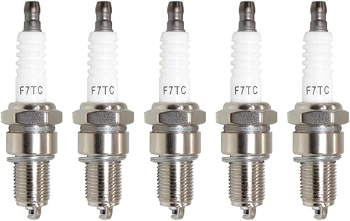 F7TC Bujía para GX120 GX160 GX200 GX240 GX270 GX340 GX390 Generador Cortacésped Tractor Rototiller Bomba de agua Go Kart Mini Bike Tillage Pulidora