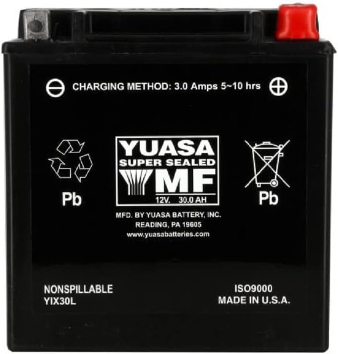 UB-YTX14AH-BS Battery Replacement For 2013 Polaris Ranger 4x4, 500 CC UTV - Factory Activated, Maintenance Free, Motorcycle Battery - 12V, 12AH, UpStart Battery Brand